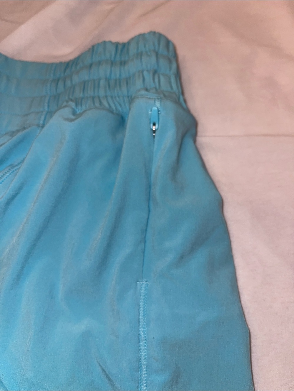 Lululemon- Light Blue Women's Athletic Running Shorts - Picture 6 of 6